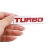 TURBO Emblem 3D Metal Car Sticker Emblem Badge Decal Suitable
