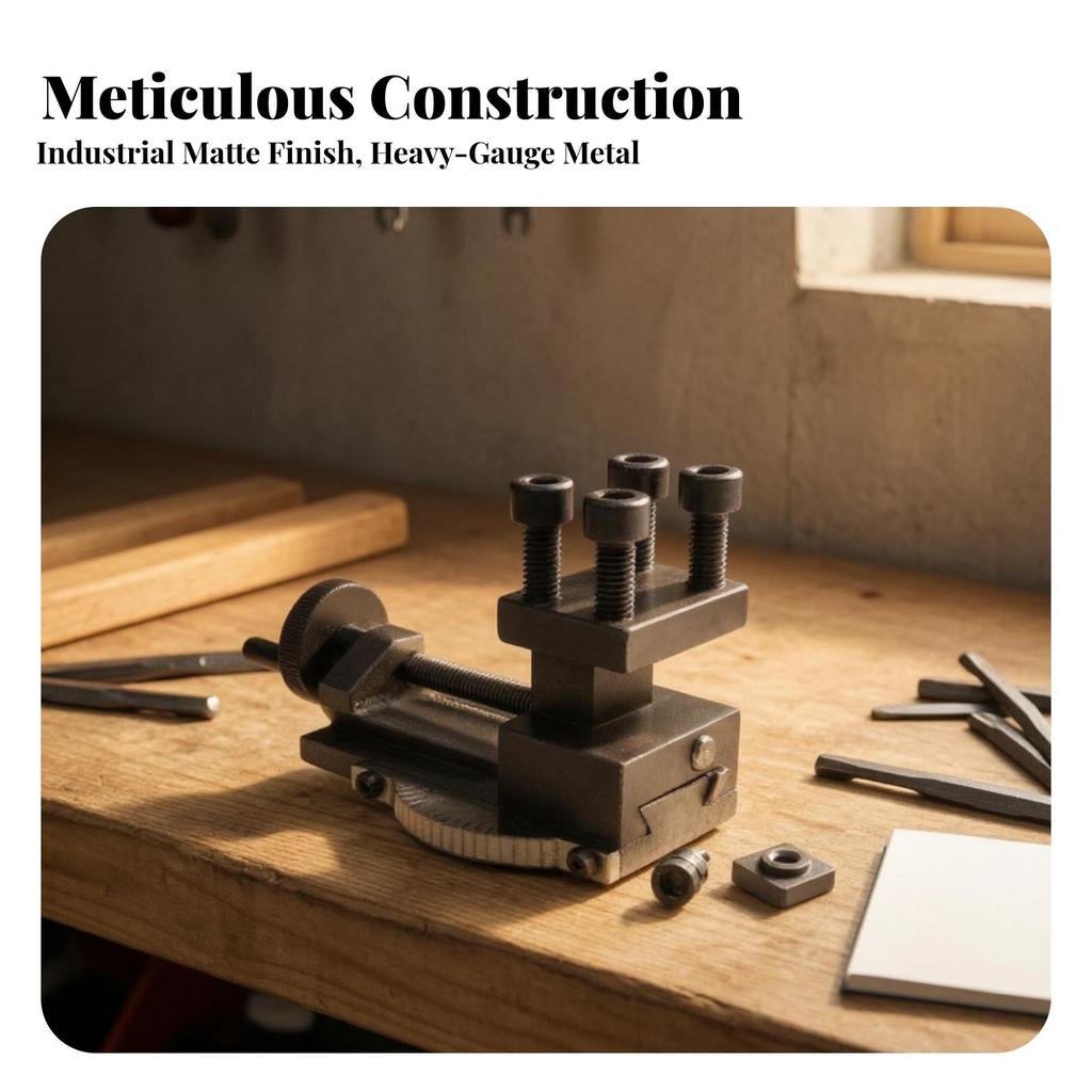 Angle-Adjustable Lathe Tool Rest Low-Height for Turning Tasks