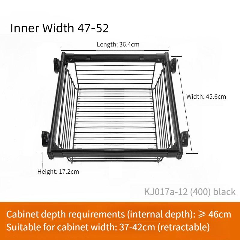 Closet Pull-out Basket Drawer Cloakroom Wardrobe Built-in Stretchable Pants Rack Household Multi-Layer Clothes Storage Rack