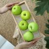 1PCS Artificial Green Apples Fake Fruit Kiwi Simulation Fruit Model for Home Kitchen Party Photoshoot Decoration
