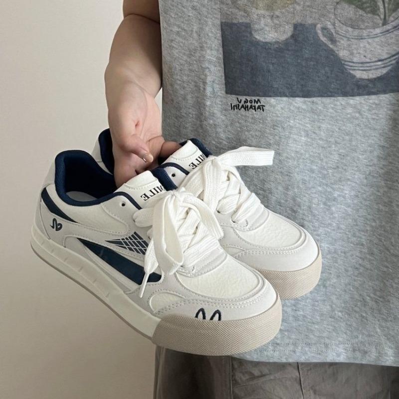 Fashion campus style little white shoes autumn new versatile student party sports casual shoes