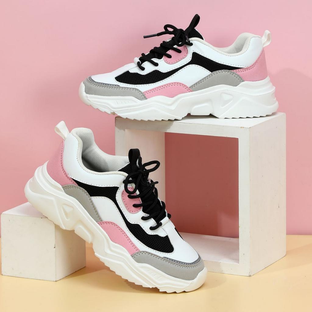 Nuova piattaforma Primavera e Autunno scarpe da papà scarpe sportive casual a suola singola suola ad alta elasticità scarpe comode alla moda