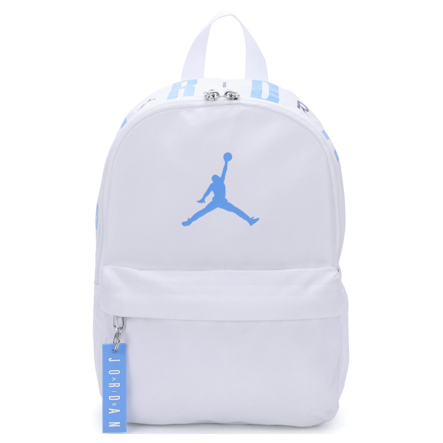 Jordan Polyester Backpack Small Size Unisex Blue & White Jordan JD2443016TD-005 синий/белый