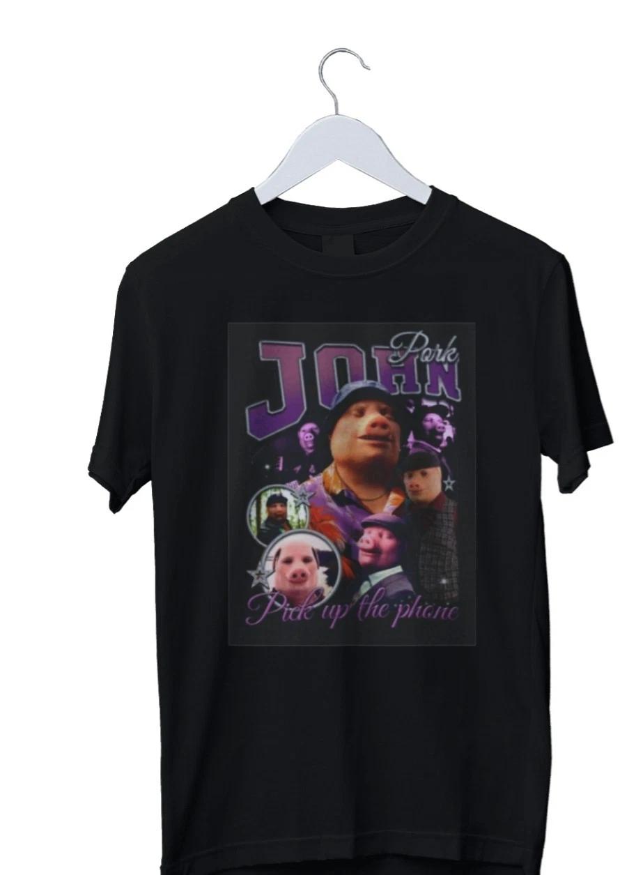 

Men s Retro Graphic John Pork Fny 90 s Retro Bootleg Graphic T-Shir... XXXL