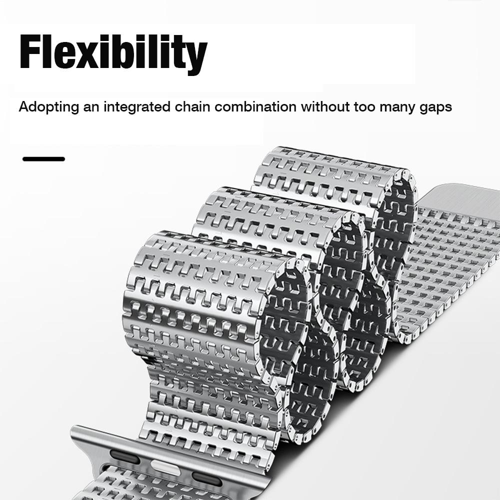 Metal Loop Strap for Apple Watch Band 38mm 40mm Mesh Belt Bracelet IWatch Band 42mm Apple Watch Series 6 5 4 3 SE 44mm