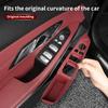 BAAU1 2025 Hot For BMW 3 Series G20 2020-2024 Car Front Door Armrest Window Switch Panel Trim Protect Accessories Auto Inner Door Hand