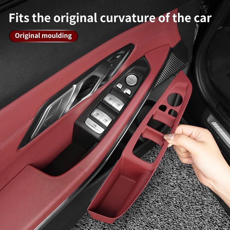 BAAU1 2025 Hot For BMW 3 Series G20 2020-2024 Car Front Door Armrest Window Switch Panel Trim Protect Accessories Auto Inner Door Hand