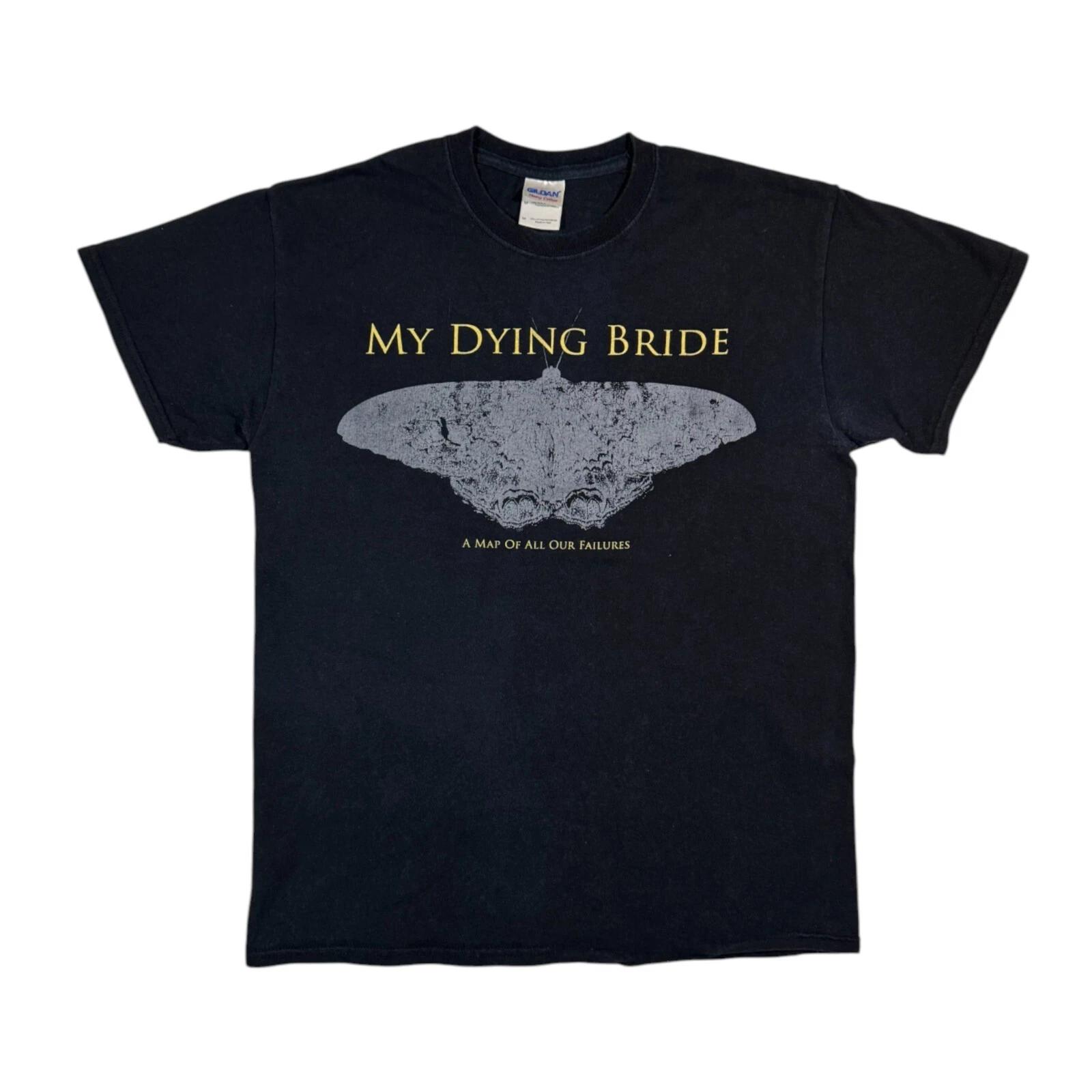 

My Dying Bride A Map Of All Our Failures T-shirt Doom Gothic Metal Band Tee M S