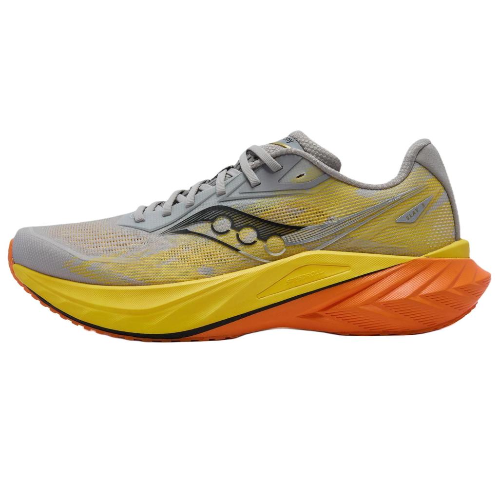 Saucony Slay All-Speed 3 Versatile Comfortable Durable Low-Top Running Shoes Unisex Running Shoes Yellow Gray S28271-4