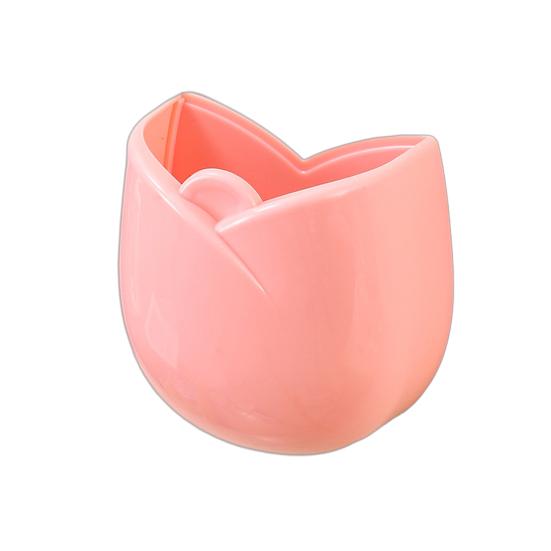 Magnetic Fridge Storage Box Tulip Shape Kitchen Utensils Holder Cutlery Organizer Flower Bag Spout Clips for Refrigerator Microwave Storage