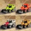 Childrens Bulldozer Model With Alloy Scoop And Inertia Drive For Kids Play And Handeye Coordination Development