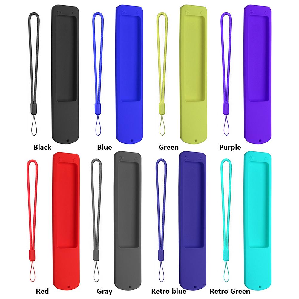 Silicone Remote Case Anti-slip Protective Cover Anti-Drop Protective Skin Sleeve Anti-Scratch with Anti-lost Lanyard for XMRM-ML