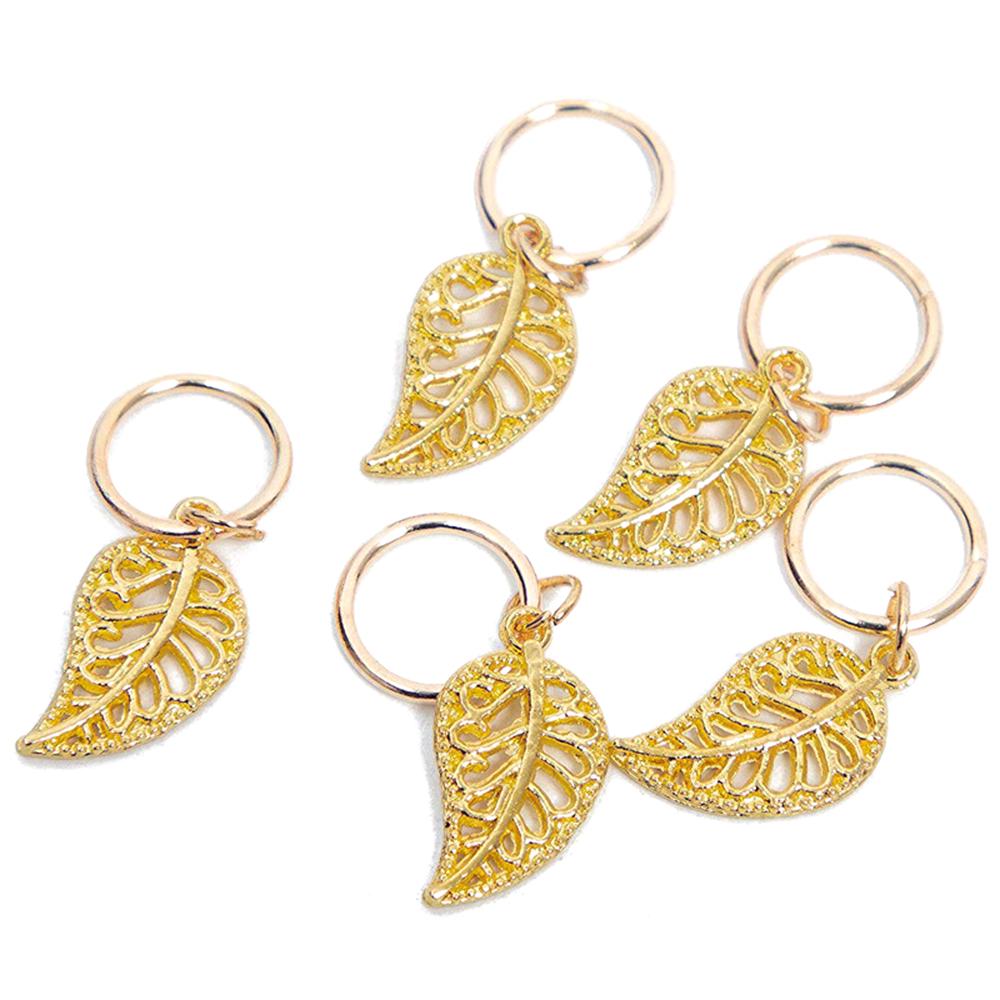 Dreadlocks Beads Metal Cuffs Hair Braiding Rings Pendant 80PCS Set Braiding Clips Hair Decorations for Party Wedding Prom   Accessories Gold Silve