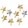 20 Stück 13mm Edelstahl Stern Anhänger Charms für Ohrring Halskette Armband DIY Schmuckherstellung Zubehör Großhandel Zubehör