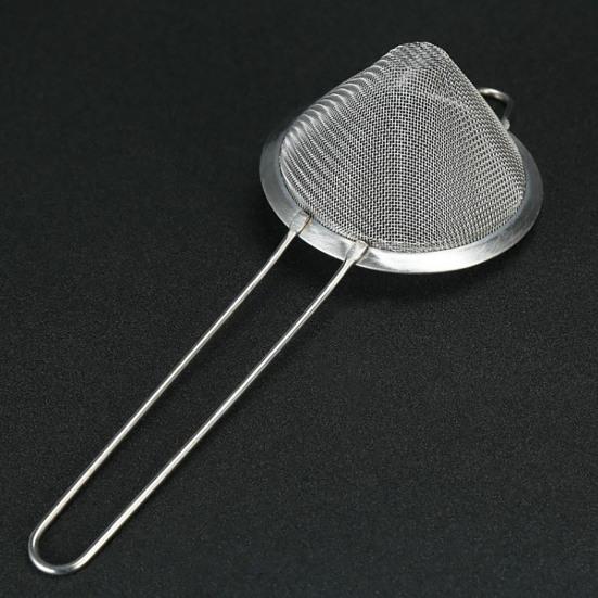 Stainless Steel Cone Shape Soybean Milk Juice Medicine Dregs Mesh Strainer