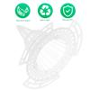 20Pcs Flowerpot Hole Mesh Pads PVC Cone Planter Bottom Net for Drainage Plant Breathable Pots Accessories Flowerpot Accessory