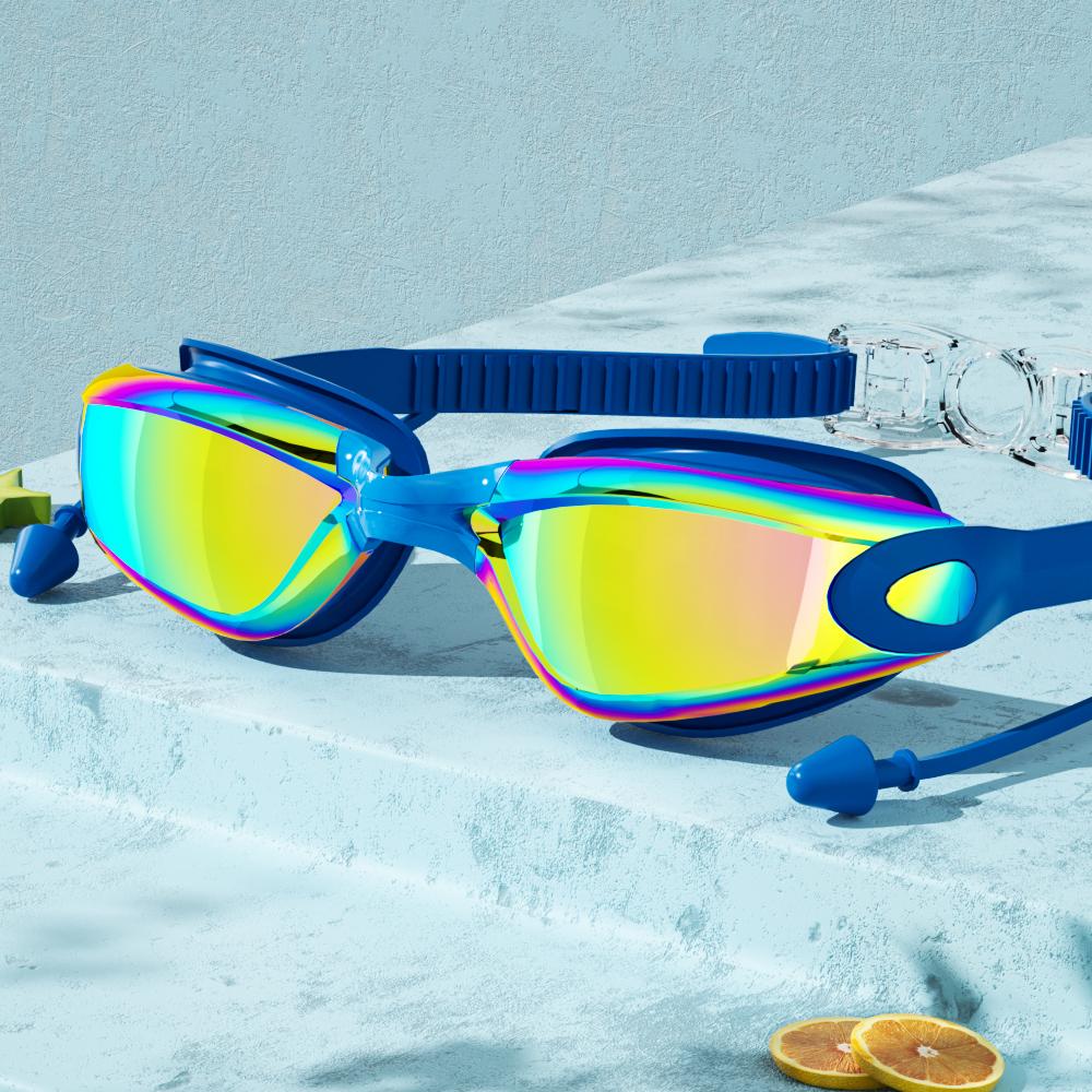 Adult Swimming Goggles: Hd, Waterproof, Anti-Fog, Unisex, Stylish, Professional & Uv-Protective Premium Grade Auto Interior Accessory