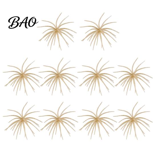 Realistic Bionic Fishing Tackle Floating Sea Urchin Soft Lures, Highly Elastic TPE Baits, Versatile Glue Baits for Rivers Flexible Tentacles
