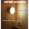 Night Light Rotatable Wireless Motion Sensor LED Night Lights USB Rechargeable Bedroom Corridohting Motion Sensor Light Led Lamp