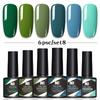 6-Color Nail Polish Glue Set, Popular Color Nail Glue, Phototherapy Nail Polish Glue Can Be Matched Arbitrarily.