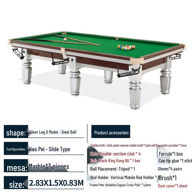 Bojue 2-in-1 Billiard & Table Tennis Game Table