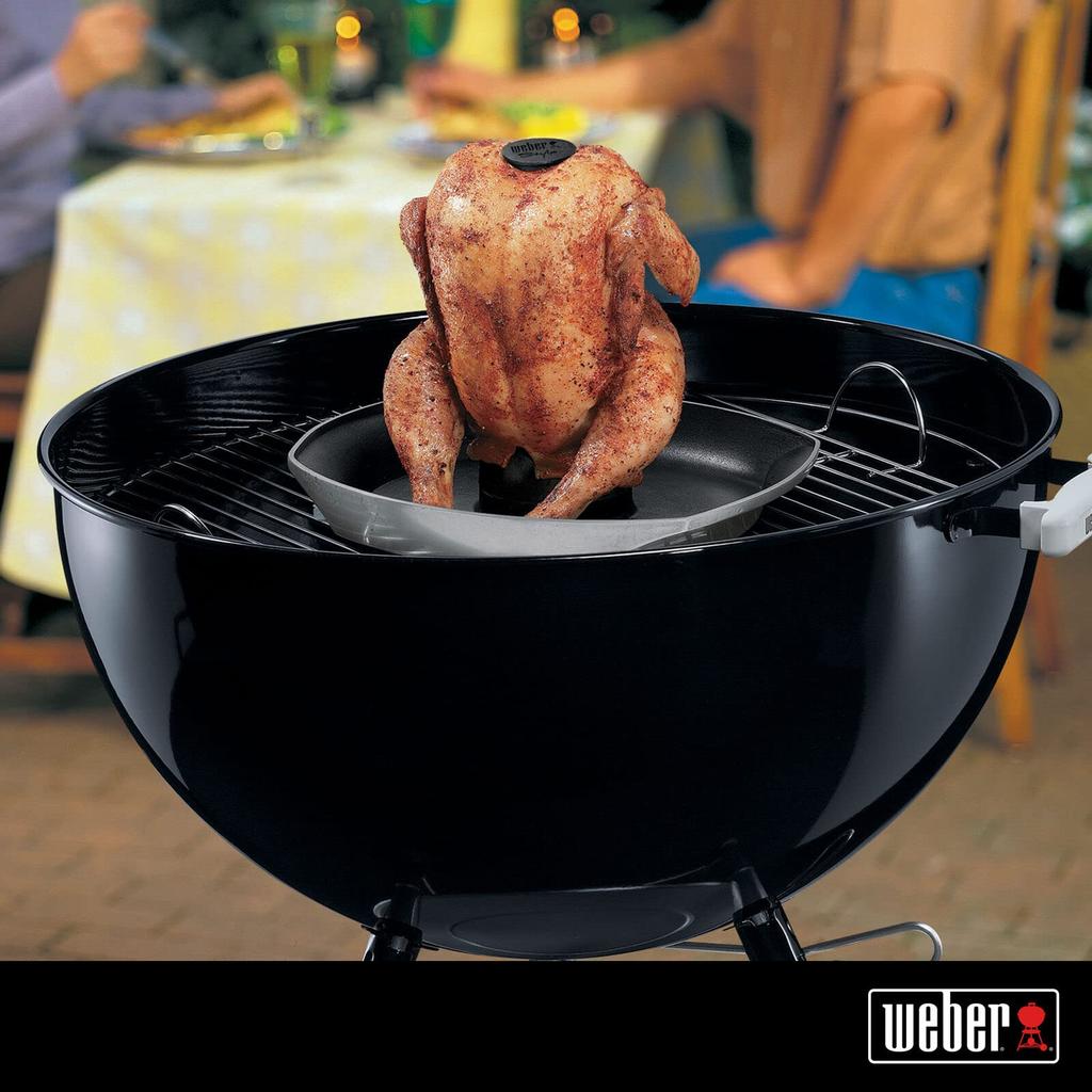 Weber BBQ Grill Whole Chicken Infusion Roaster 6731