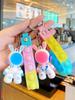 Cute Space Rabbit Keychain Pendant: Women's Backpack & Car Ornament