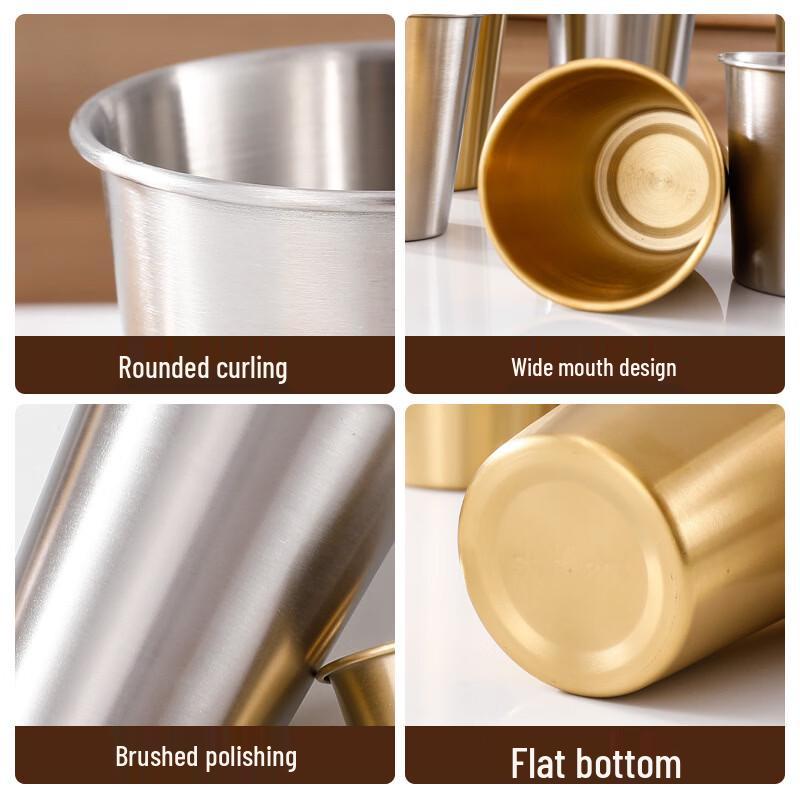 Wutuo 304 Stainless Steel Insulated Cold Drink Mug