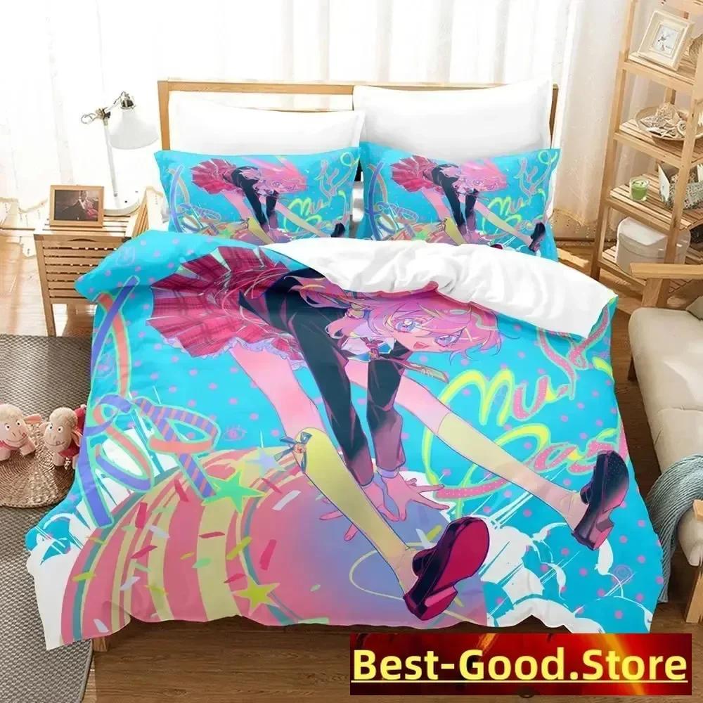 Muse Dash Bedding Set Single Twin Full Queen King Size Bed Set Adult Kid Bedroom Duvetcover Sets Anime parure de lit Bed
