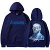 Rapper Drake Iceman Album Cover Hoodies Blue Iceman Men Women Hip Hop Fashion Hoody Sweatshirt Oversized Vintage Printed Sweatshirt