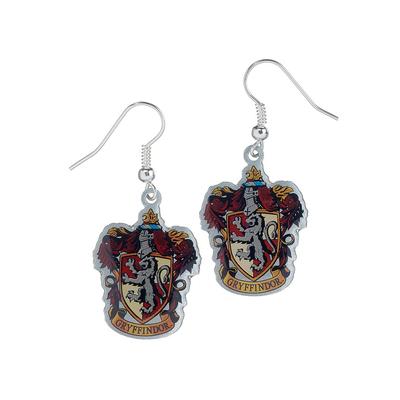 U-Treasure Harry Potter Gryffindor Crest Drop Earrings for Women, Authentic Imported, Perfect Gift