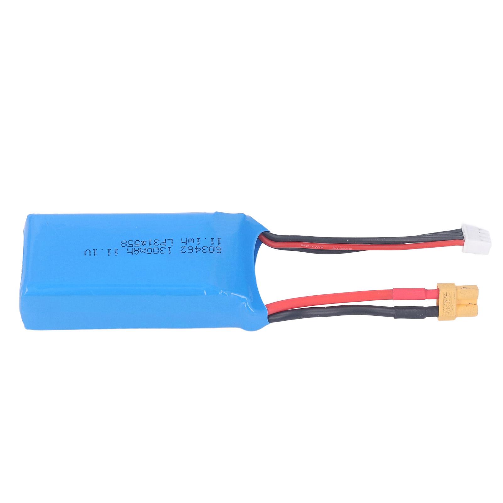 

For XK X450 Battery Lithium Polymer Lightweight 11.1V 1300mah RC Glider Lipo Battery for RC Glider
