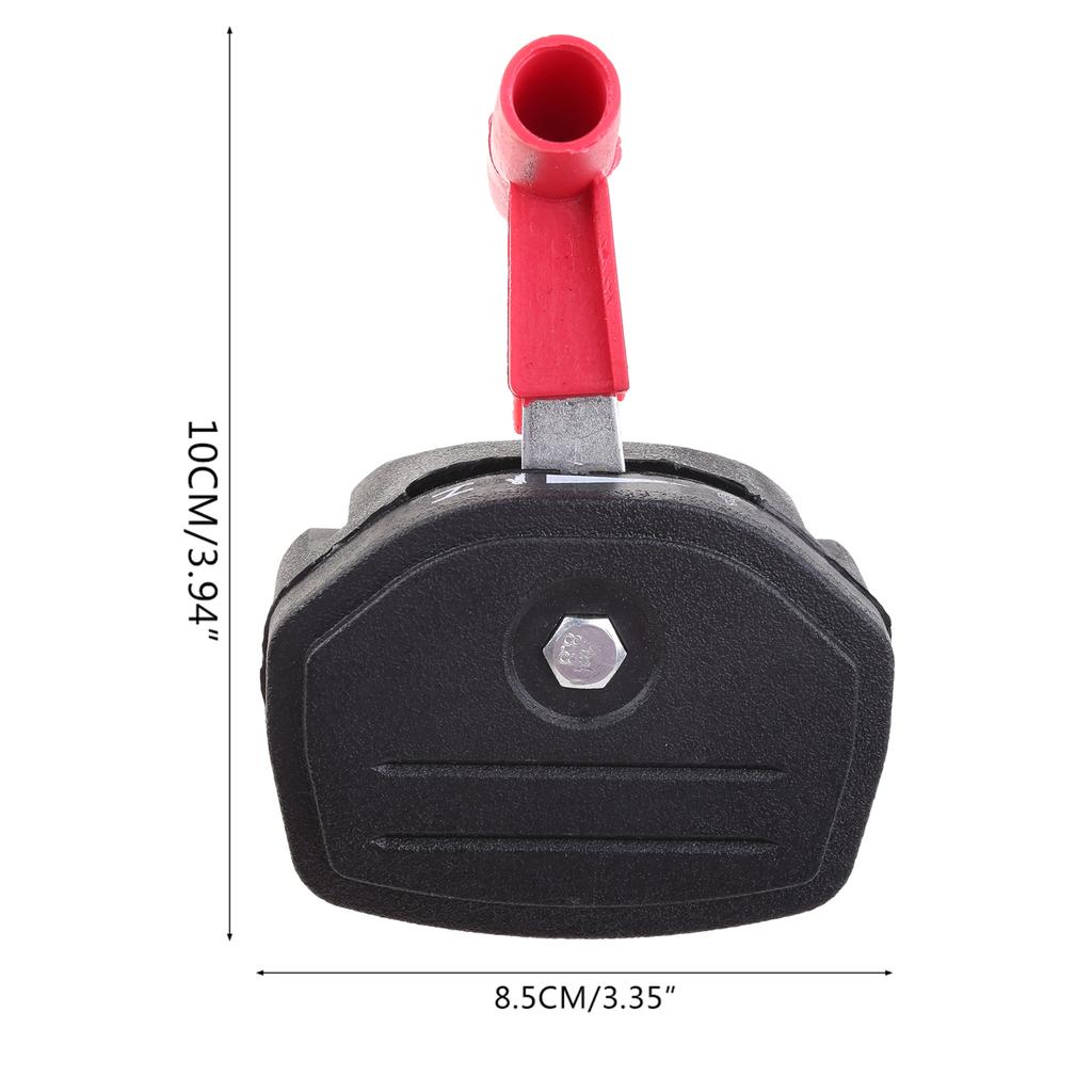 Black+Red Durable Lawn Mower Replacement Parts Plastic Throttle Switch Parts