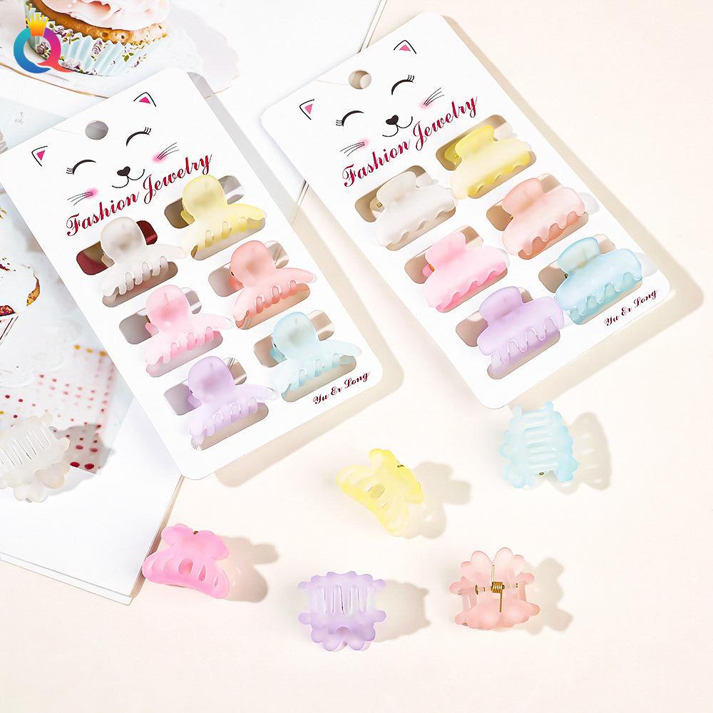 Qiyue Korean Matte Mini Hair Clip – Simple Fashion Hairpin for Bangs