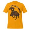 Wyoming Rodeo T-Shirt: Retro Travel Souvenir (Unisex Cotton)