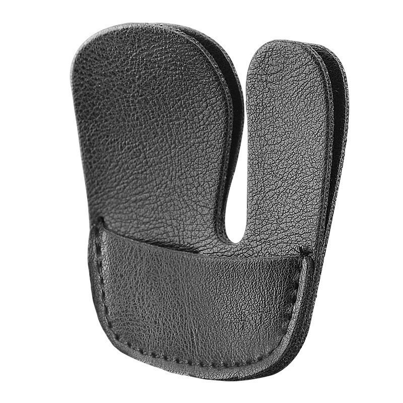 2Pcs Recurve Bow Thicken Pu Leather Adjustable Finger Protector Archery Accessories Finger Guard
