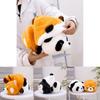 Realistic Panda And Raccoon Plush Toy Soft Pp Cotton Stuffed Animal Pillow