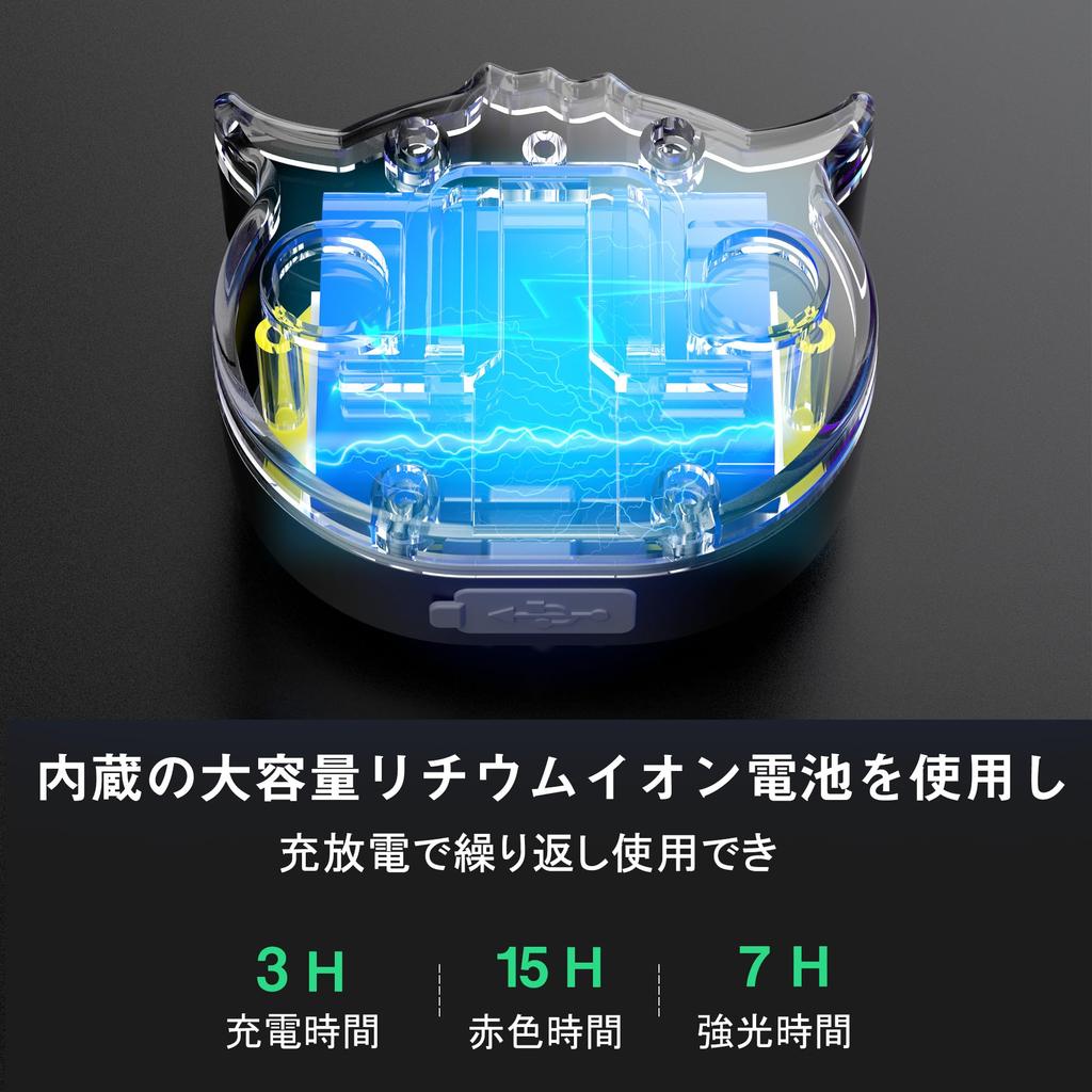 Skylla LED USB Neue Helle LED Outdoor Stirnlampe mit Einstellbarem Lichtstrahl 10 Stunden Kontinuierliche Stirnlampe mit Batteriestandsanzeige Wasserdicht und Ideal für die Nacht