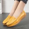 2024 Damesko Slip-on Loafers for Flats Sko Damer Mokasiner Fritidssko Zapatos Mujer Dameskinnsko Zapatos Mujer