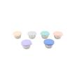 6pcs Salad Dressing Containers 70ml   Proof Reusable 304 Stainless Steel Condiment Cups with Silicone Lids for Picnic Barbecue