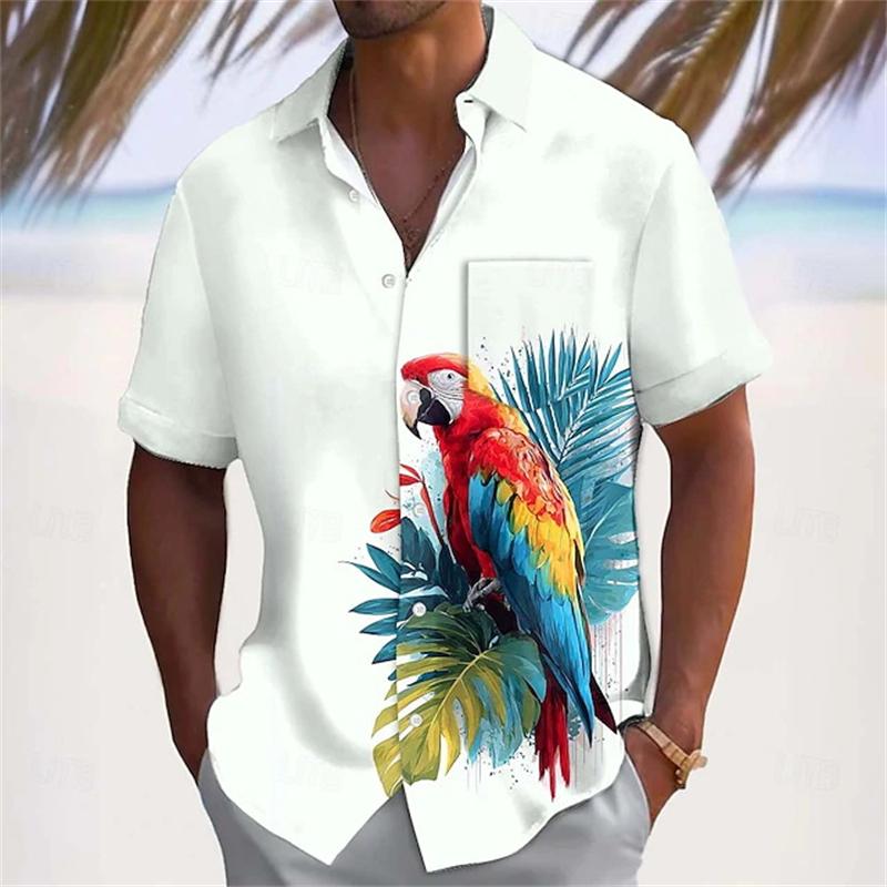 3d Print Shirt Men Women Fashion Shirts 2026 Short Sleeve Hawaiian Shirts Blouse Y2K Men's Clothing