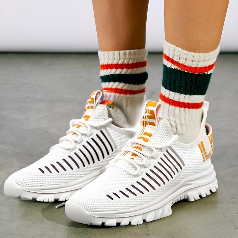 Women'S Training Shoes Fitness Sneakers Breathable Comfortable Non Slip Lightweight Running Shoes Outdoor Walking Leisure Shoes