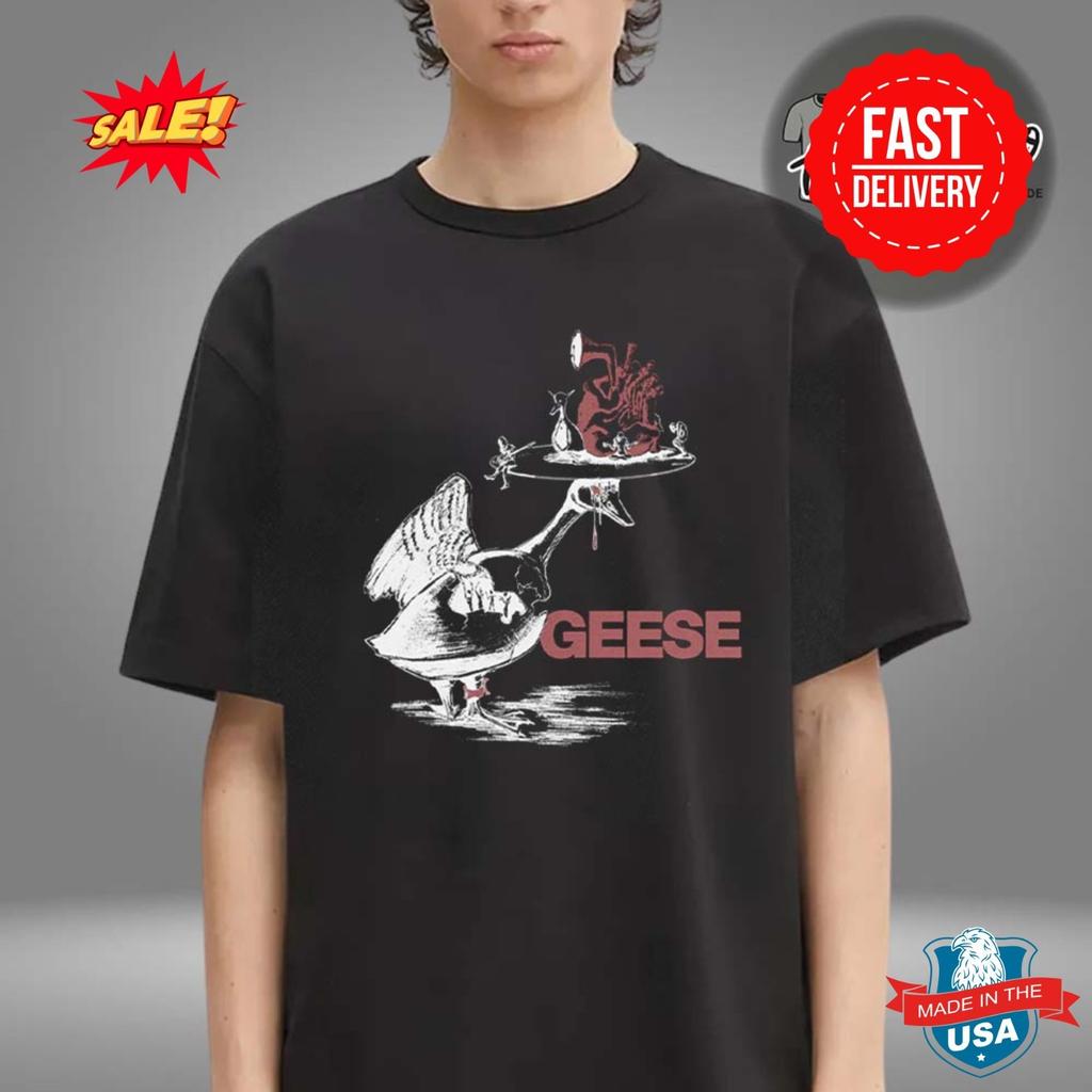 Unisex Cotton T-shirt Geese Band Merch Bosch Unisex T-Shirt S-5XL