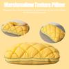 Yousheng Pineapple Bun Pillow, Fluffy Quilted Bed Pillow, Cooling Marshmallow-Soft Pillow for Adults Bedroom Dorm Bed Sleeping
