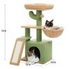 Yun Xiaoshi Cactus Cat Tree with Integrated Bed & Scratcher