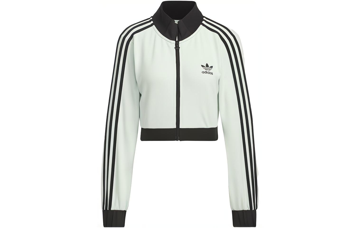 Adidas Originals Jacket Women s Linen Green IY9460 L