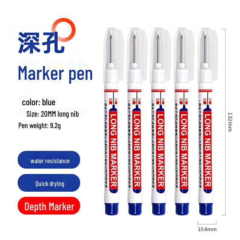 

Водостойкий маркер с длинным наконечником и масляной ручкой для деревообработки и плитки single price