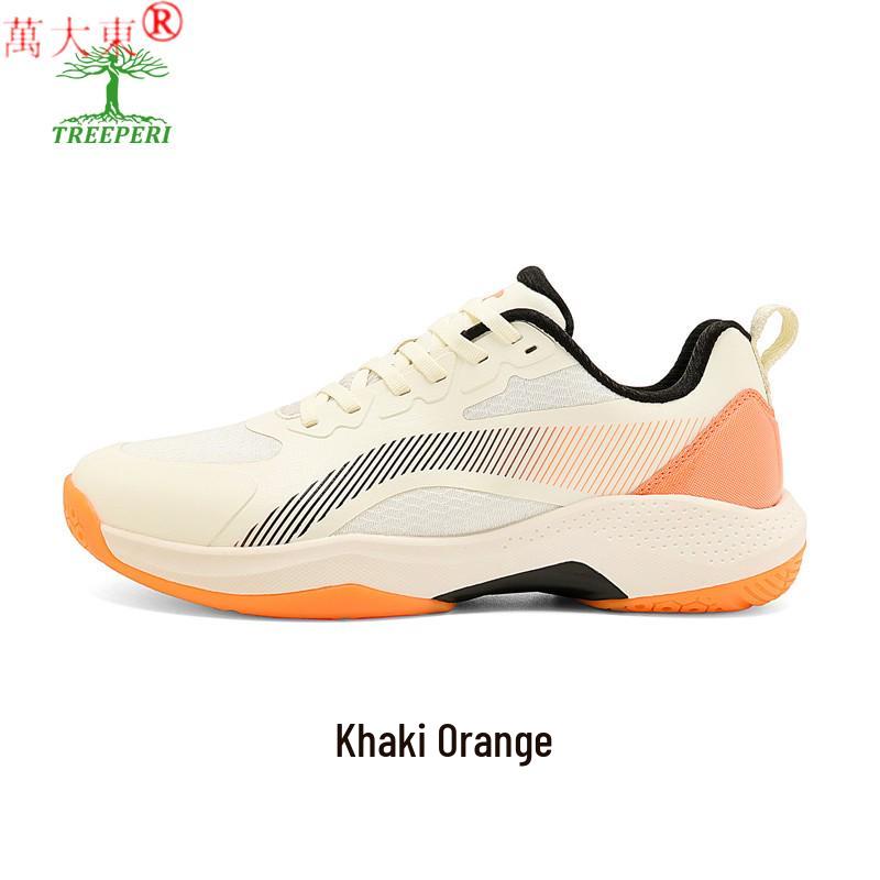 

Unisex Trendy Badminton Shoes with TPU Stability Plate, Dual Reinforcement, Carbon Plate, Anti-Slip and Shock Absorption. Size 41