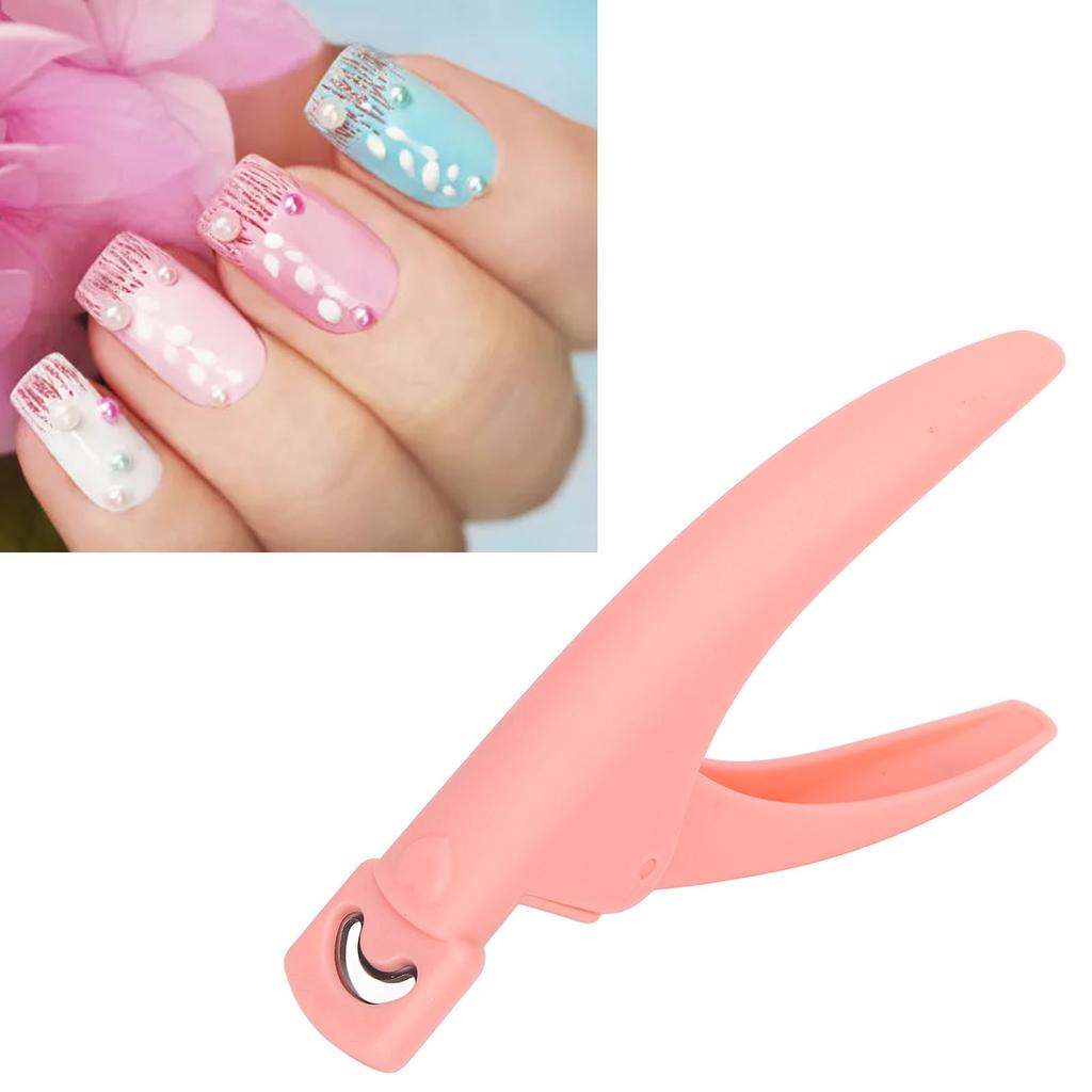 Nail Art Clipper Manicure Nail Tip Cutter Robust Simple Operating Fake False Nail Trimmer for
