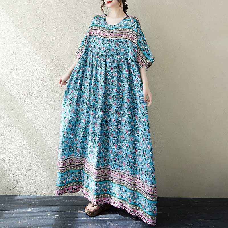 Women's Loose Bohemian Artistic Dress